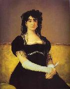 Francisco Jose de Goya Portrait of Antonia Zarate oil painting reproduction